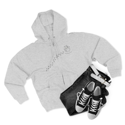 Chickening Club Winter Wonderland Snow Globe Zip Hoodie