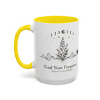 Tend Your Frequency:Adjust Accordingly Accent Coffee Mug