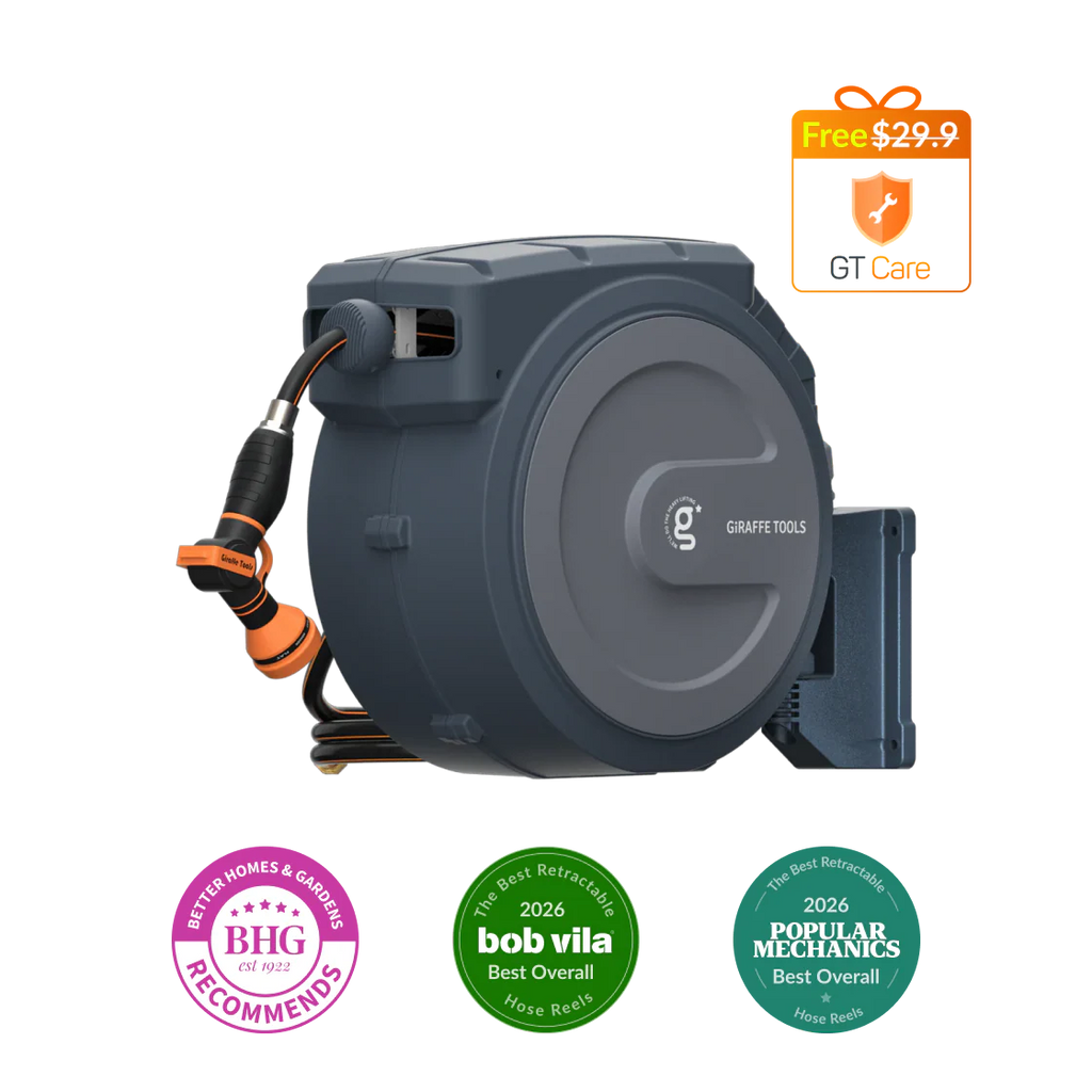 Retractable Garden Hose Reel-1/2in-100ft