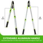 Extendable Anvil Loppers Tree Trimmers