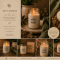 Botanical Soy Candles
