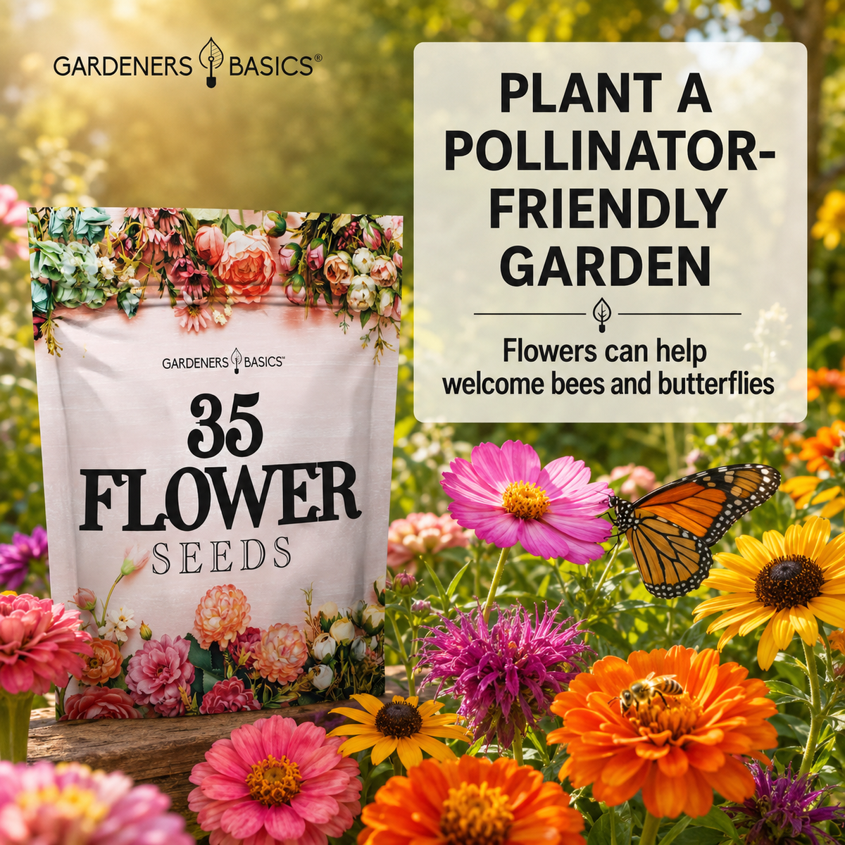 Flower Seeds for Planting | 35 Annual & Perennial Varieties