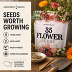 Flower Seeds for Planting | 35 Annual & Perennial Varieties