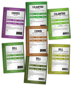 Popular Herb Seeds for Planting | 35 Variety Pack