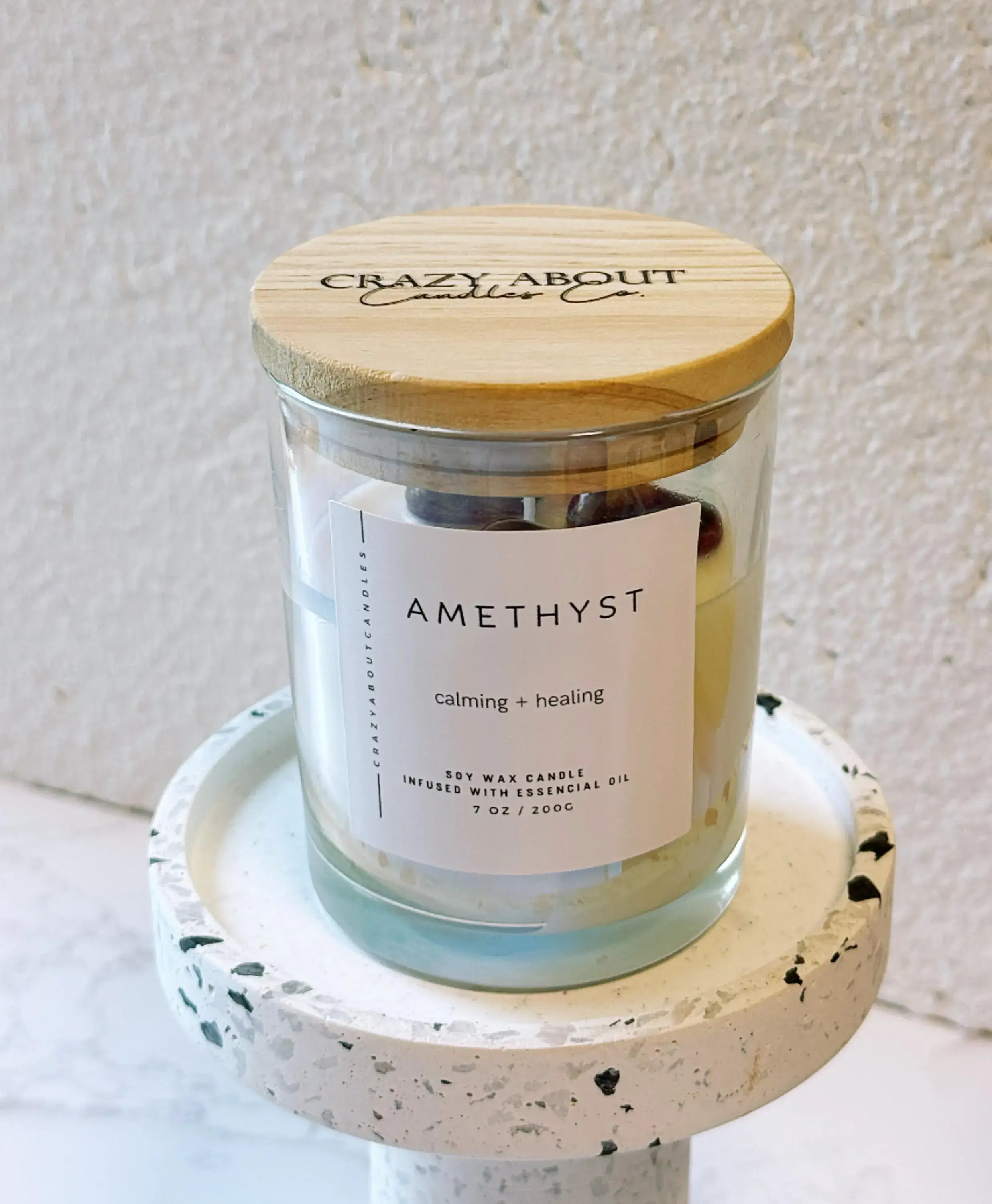 Energy Crystals Scented Candle