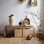 Terra Cotta Basic Planter, White Patina