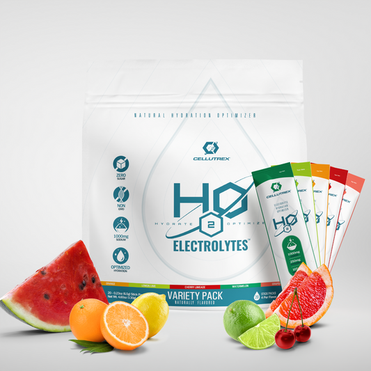 H2O ELECTROLYTES™ - Variety Pack (20 Count) - Zero Sugar Electrolyte Powder