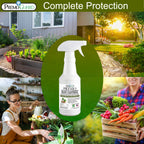 Plant and Garden Pest Control Spray - 32 oz | Plant Based Natural Non-Toxic | Premo Guard (C)