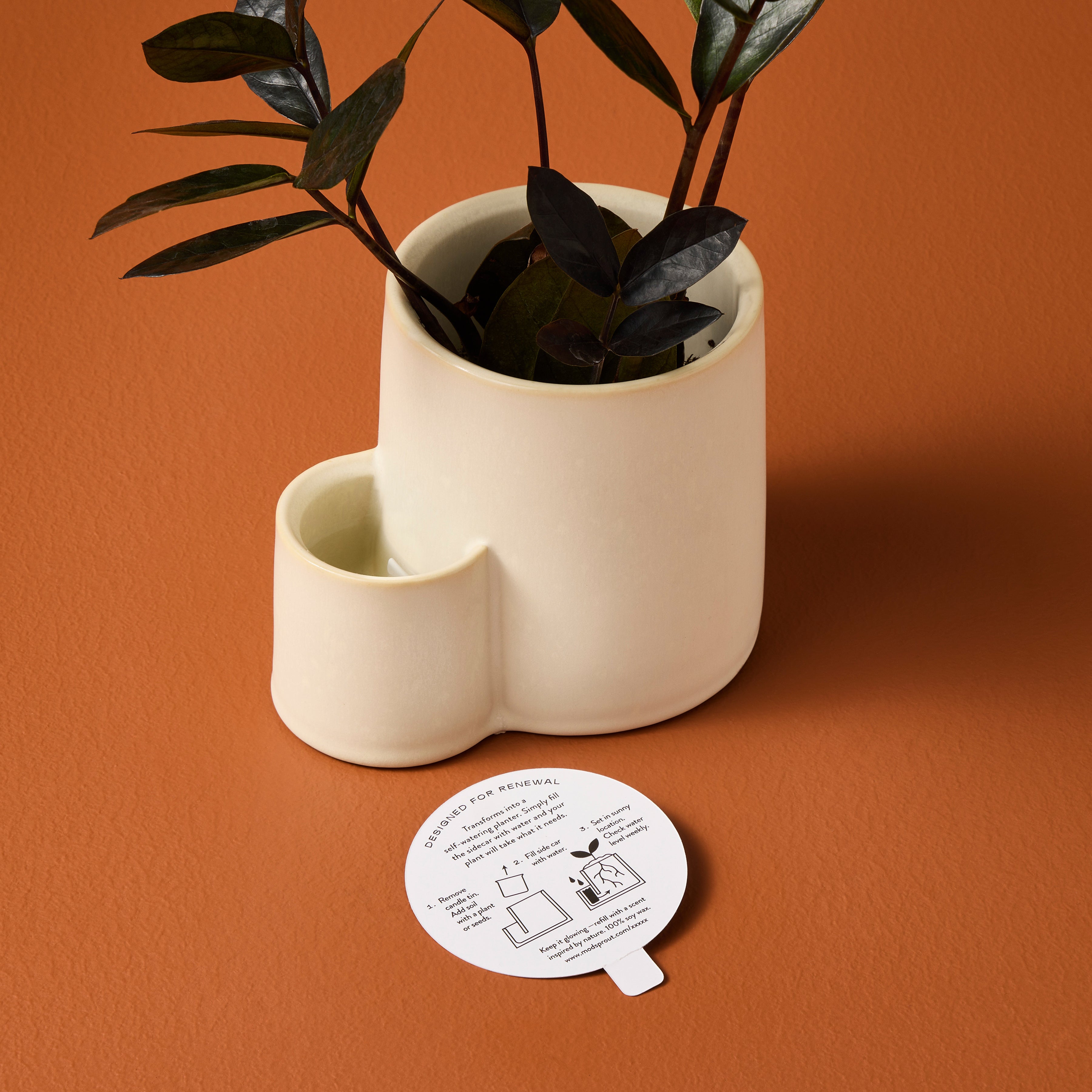 Ember Earth Candle + Planter
