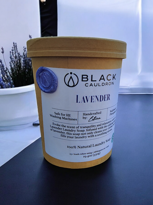 Lavender Laundry Soap Powder 19.4oz