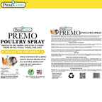 Poultry Spray for Mites | Plant Based Natural Non-Toxic | Premo Guard (C)
