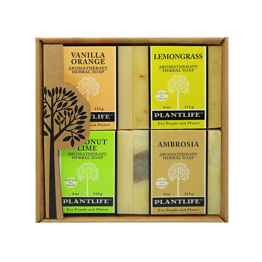 Plantlife: Fruity 4-pack Soap Collection