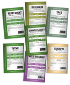Popular Herb Seeds for Planting | 35 Variety Pack