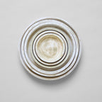 Basic Planter Tray, White Patina