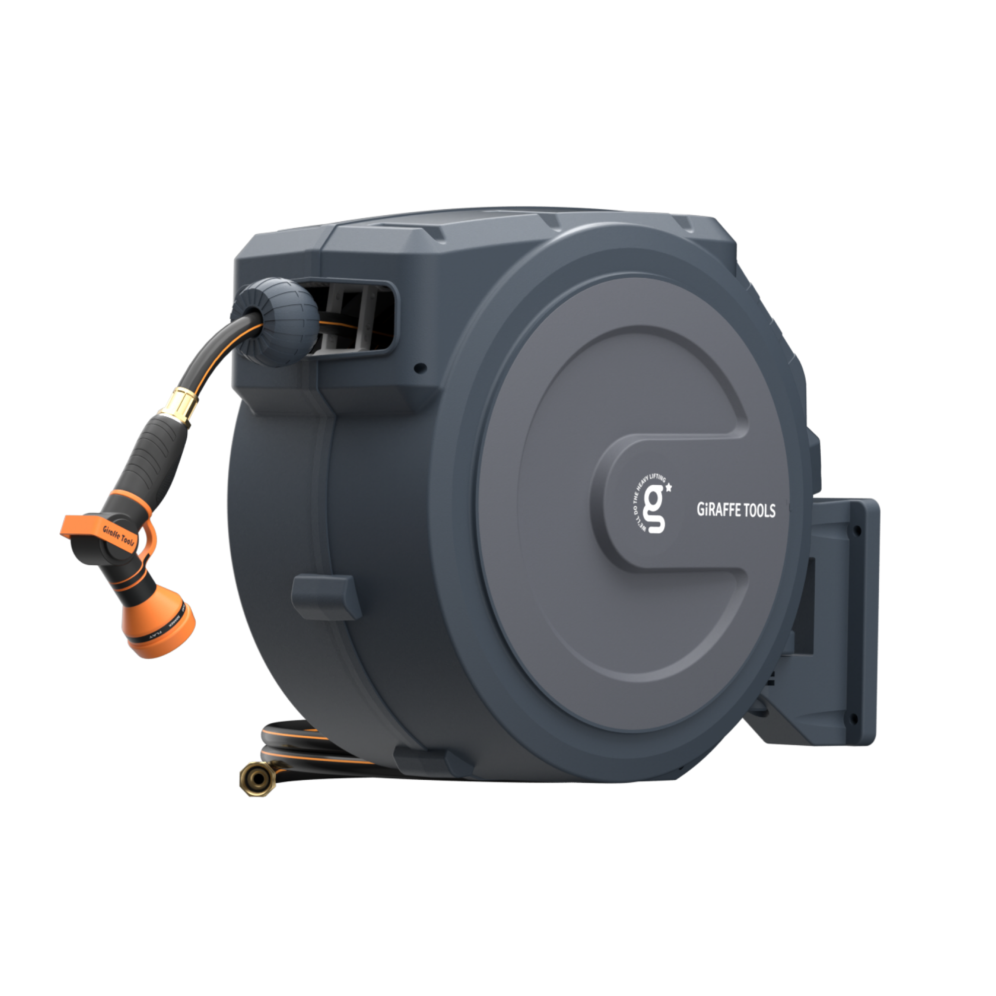 Retractable Garden Hose Reel-1/2in-100ft