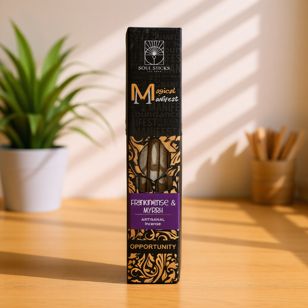 Magical Manifest Incense Sticks — Opportunity Frankincense & Myrrh