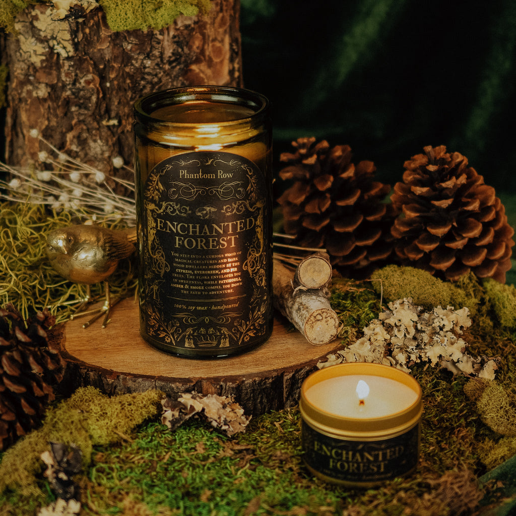 Enchanted Forest Candle