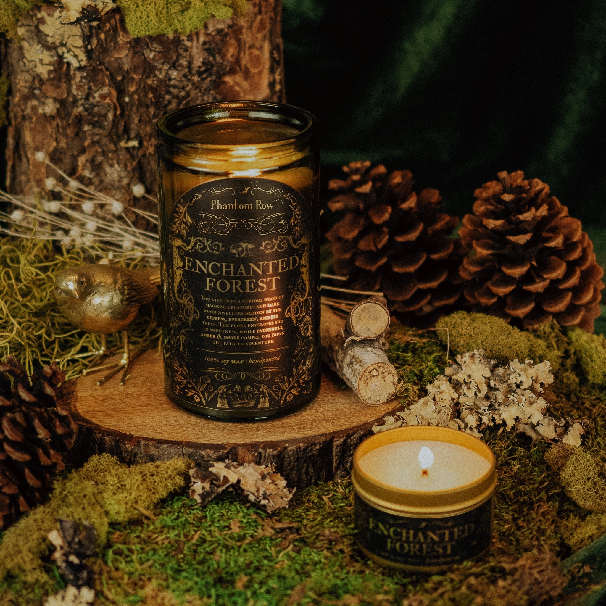 Enchanted Forest Candle