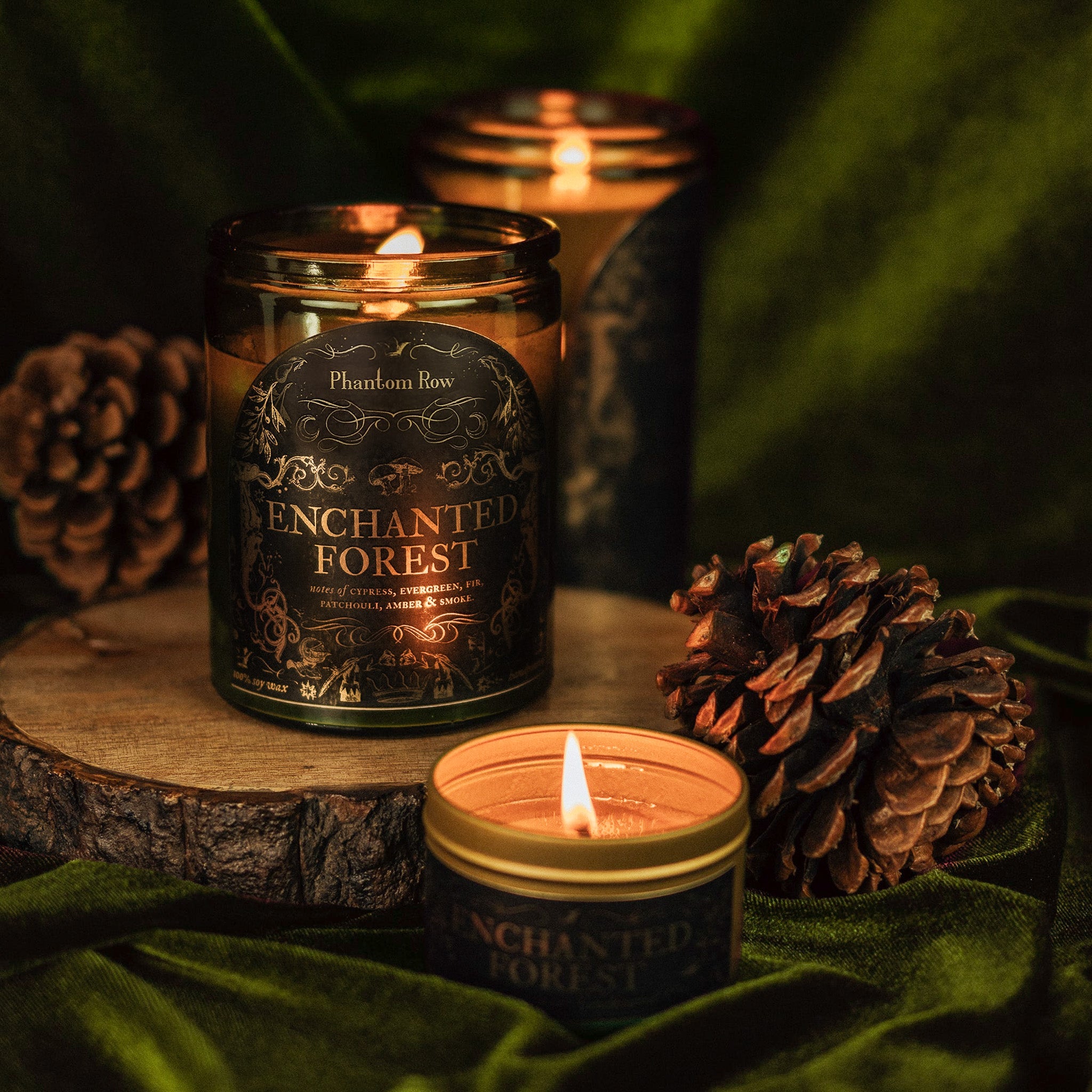 Enchanted Forest Candle
