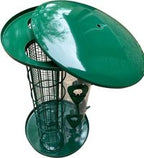 3-in-1 Outdoor Tube Bird Feeder for Small Wild Birds