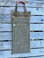 Garden Kneeler Pad - Waxed Canvas Garden Pad
