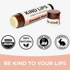 Kind Lips: Georgia Peach Organic Lip Balm