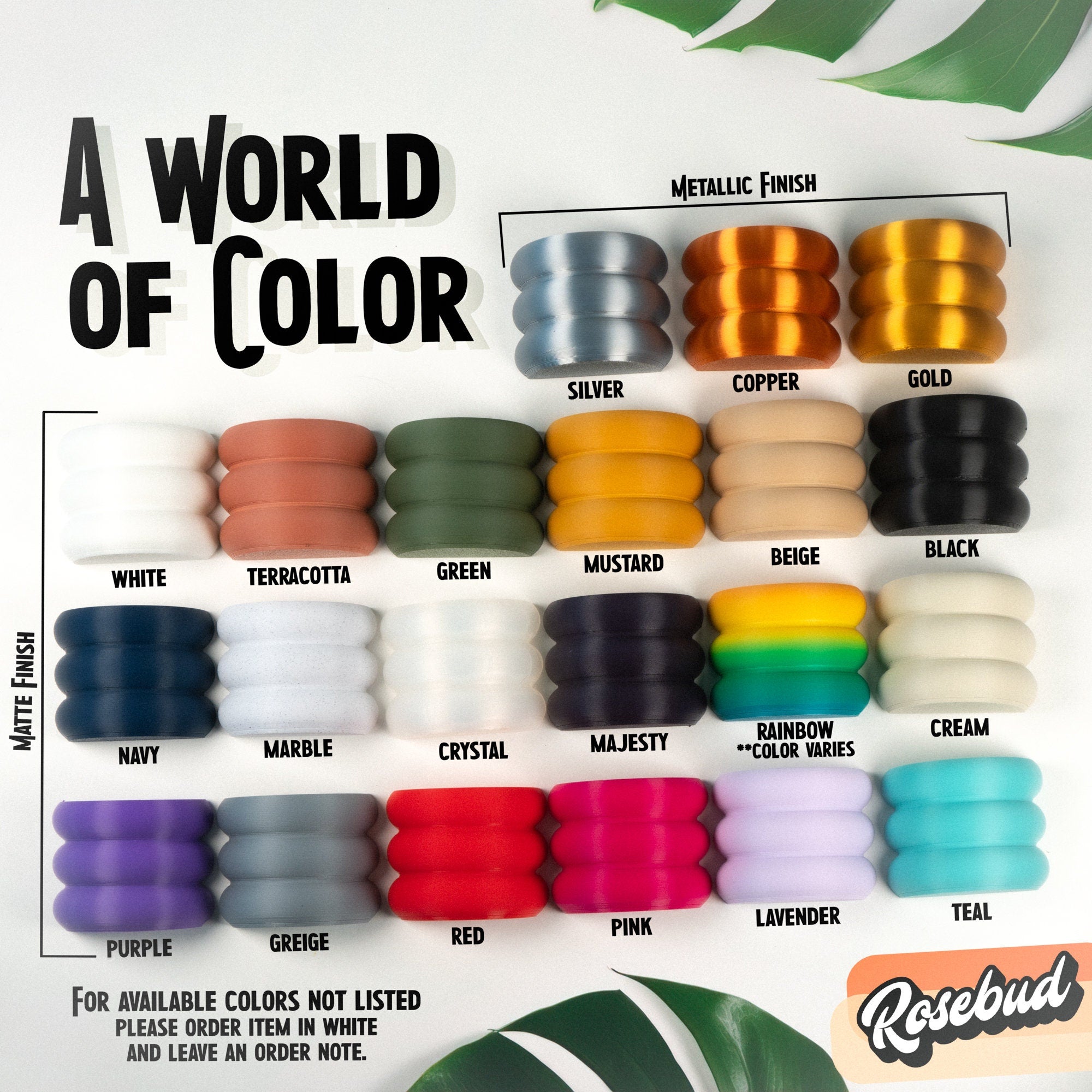 4 Inch Self Watering Planter, Large Indoor Outdoor Plant Pot with Drainage, Terracotta, Green, Beige, Modern Ribbed Design