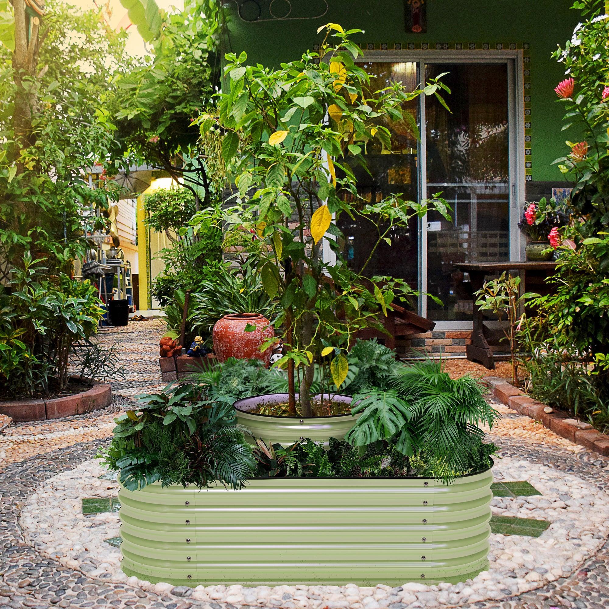 🎉 Olle 4-Style Modular Galvanized Raised Garden Beds [Build 1 of 4 Configurations]