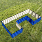 Olle Gardens 17" Tall "U" Shape Infinity Raised Garden Bed