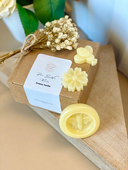 Organic Beeswax Melts – Set of 6 Hand-Poured Scented Pieces